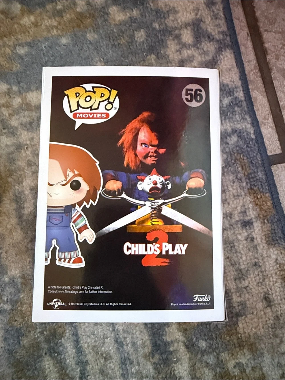 Funko Pop! Movies Child's Play 2 Chucky Vinyl Figure - Red Hair, Blue Overalls